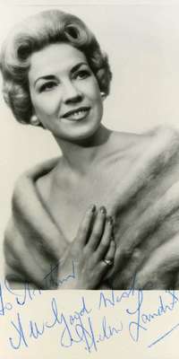Helen Landis, English singer and actress., dies at age 92